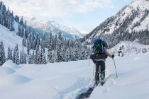 Wells Gray back-country skiing