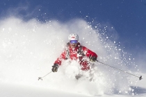 Powder skier